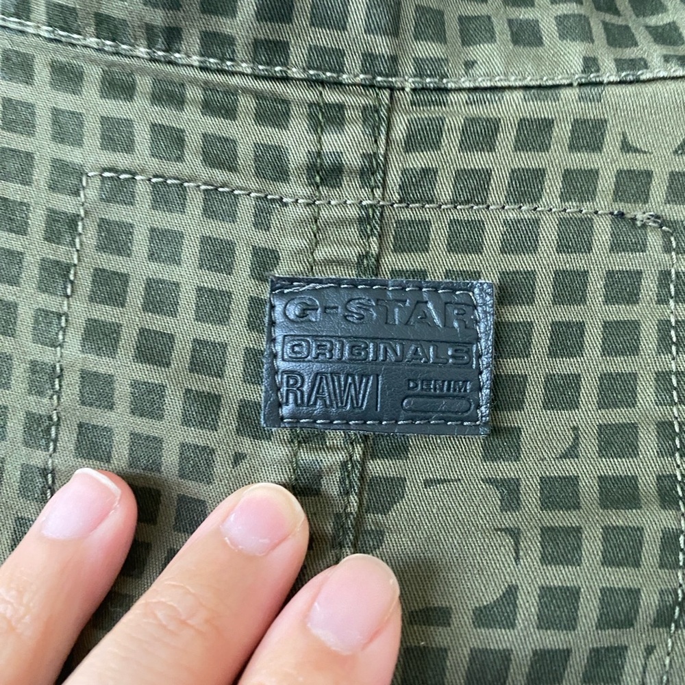 G-STAR RAW green zip jacket size M - Picture 4 of 12